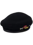 Dsquared2 Embellished Pin Hat - Black