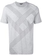 Michael Michael Kors - Striped T-shirt - Men - Cotton - L, Grey, Cotton