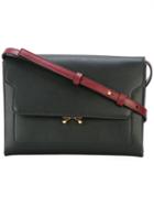 Marni - Trunk Pochette Shoulder Bag - Women - Calf Leather/brass - One Size, Women's, Black, Calf Leather/brass