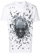 Alexander Mcqueen Graphic Skull Print T-shirt - White