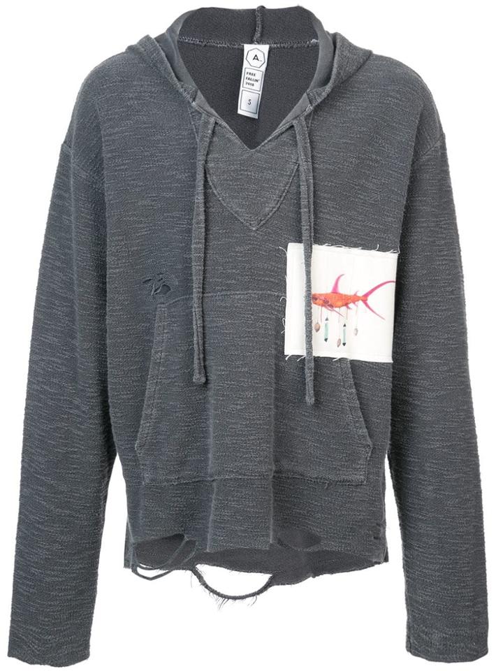 Alchemist Distressed Sweatshirt - Grey