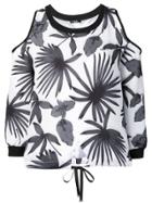 Liu Jo Shoulder Cut-out Top - White