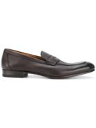 Henderson Baracco Classic Loafer Shoes - Brown