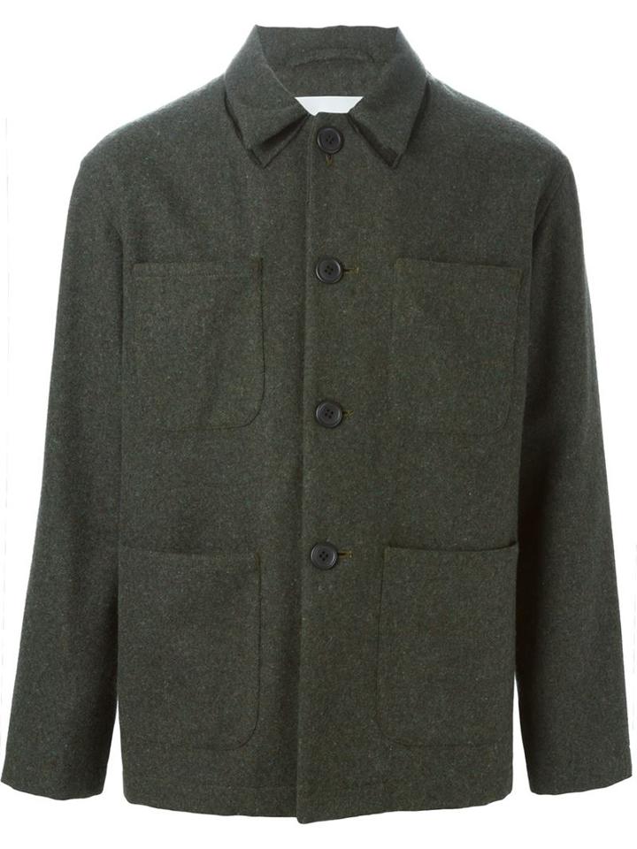 Julien David Front Pocket Tweed Jacket