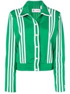 Adidas Green Striped Jacket