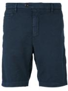 Perfection - Classic Deck Shorts - Men - Linen/flax/cotton/rubber - 54, Blue, Linen/flax/cotton/rubber