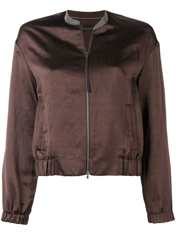 Fabiana Filippi Lightweight Jacket - Brown