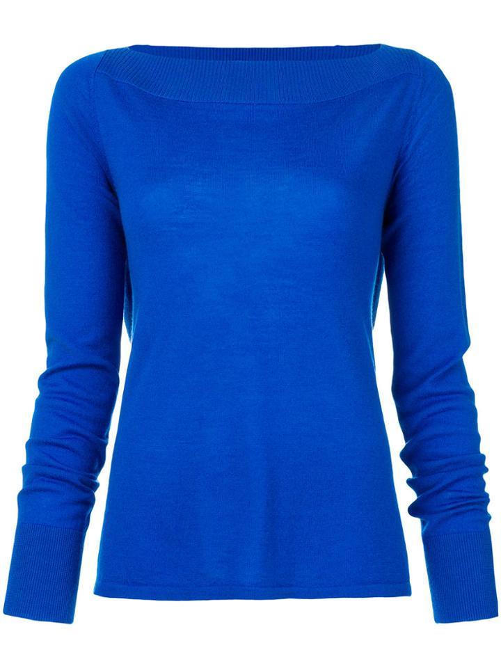 Dion Lee Classic Fitted Sweater - Blue