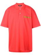 Calvin Klein 205w39nyc Oversized Polo Shirt - Red