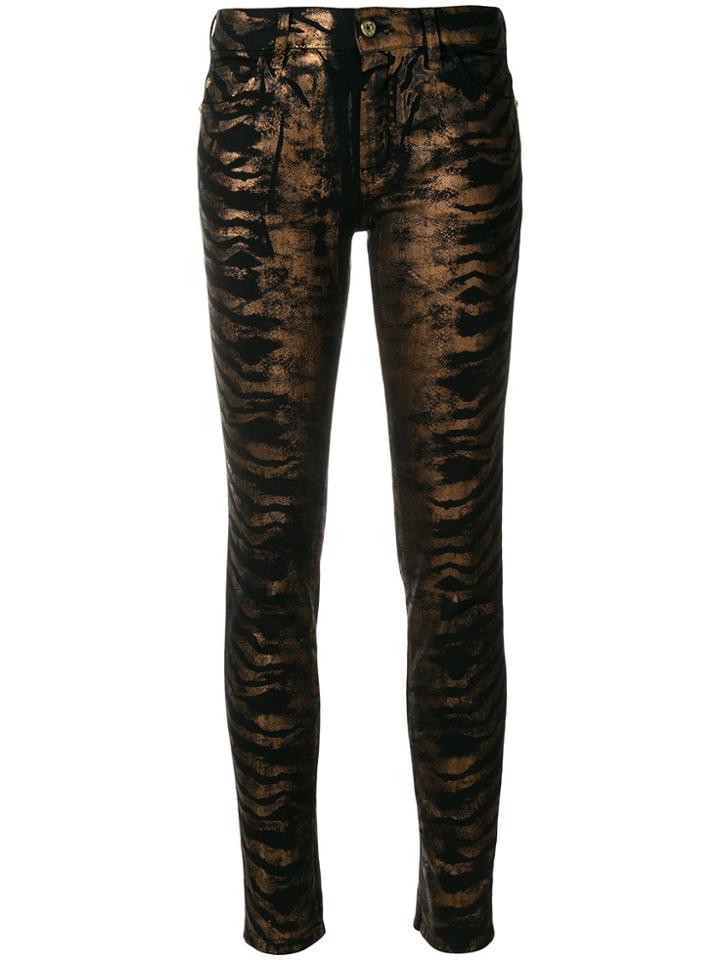 Just Cavalli Printed Jeans - Black