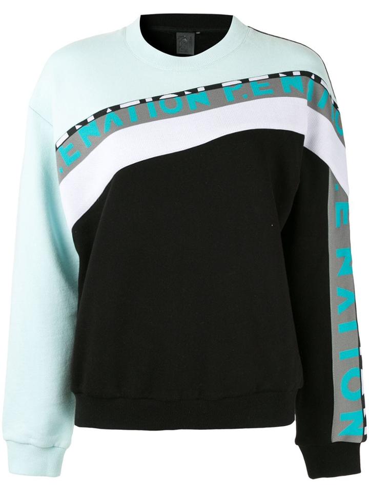 P.e Nation Double Block Sweatshirt - Black