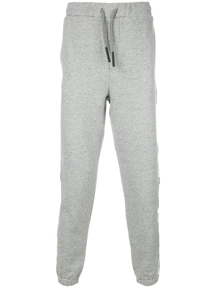 Theory Track Pants With Side Band - Black