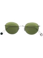Ahlem Round Frame Sunglasses - Silver