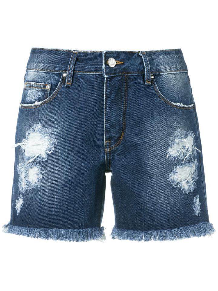 Amapô Denim Shorts - Blue