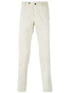 Pt01 - Slim-fit Trousers - Men - Silk/cotton/spandex/elastane - 54, Nude/neutrals, Silk/cotton/spandex/elastane