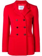 Dondup Fitted Double Breasted Blazer - Red
