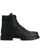 Valentino Studded Hiking Boots