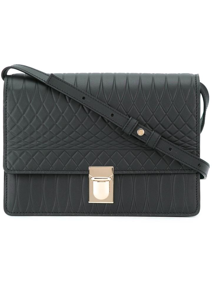 Paul Smith - Geometric Shoulder Bag - Women - Leather - One Size, Women's, Black, Leather