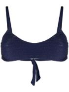 Fisico Lurex Bikini Top - Blue