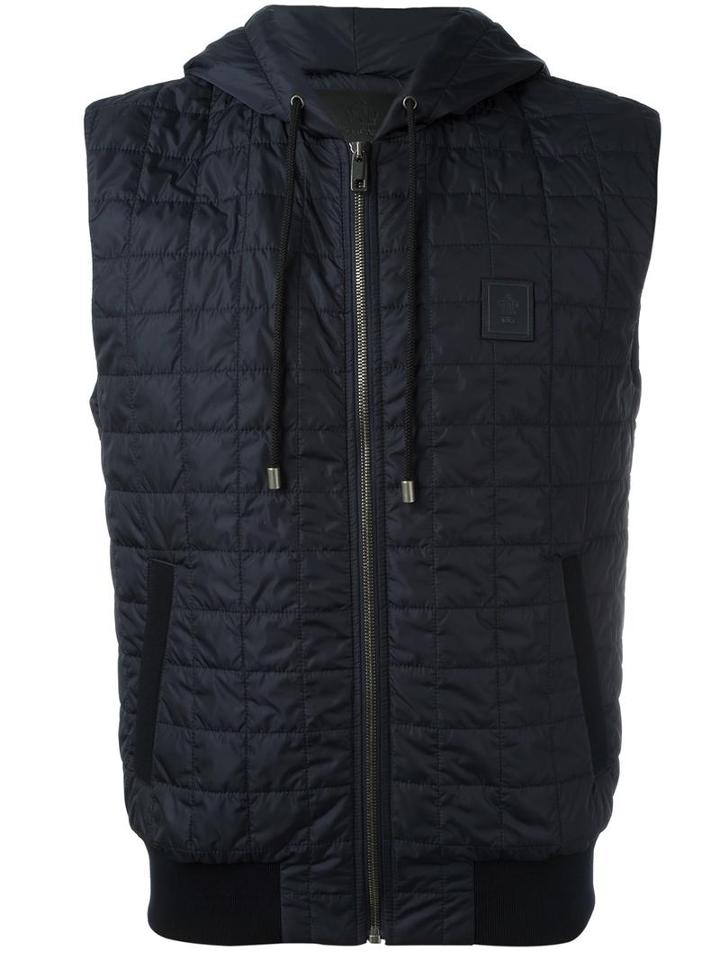 Dolce & Gabbana - Quilted Gilet - Men - Polyamide - 52, Blue, Polyamide