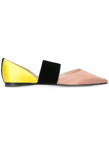 Andrea Gomez Dakota Ballerinas - Nude & Neutrals