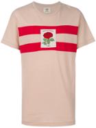 Kent & Curwen Stripe Detail T-shirt - Nude & Neutrals
