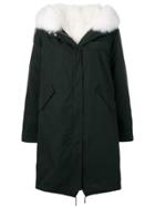 Yves Salomon Army Fox Fur Parka - Black