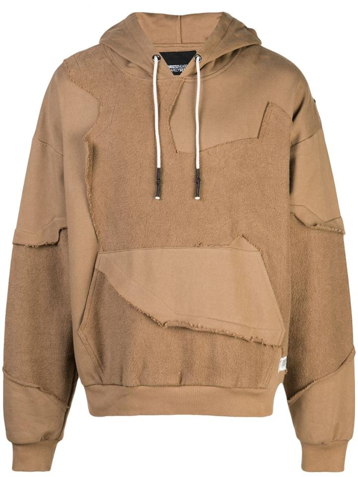 Mostly Heard Rarely Seen Cut Me Up Hoodie - Brown