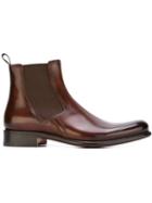 Santoni Ankle Boots, Men's, Size: 9, Brown, Leather