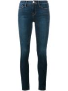 Frame Denim 'le Skinny De Jeanne' Jeans, Women's, Size: 32, Blue, Cotton/polyester/spandex/elastane