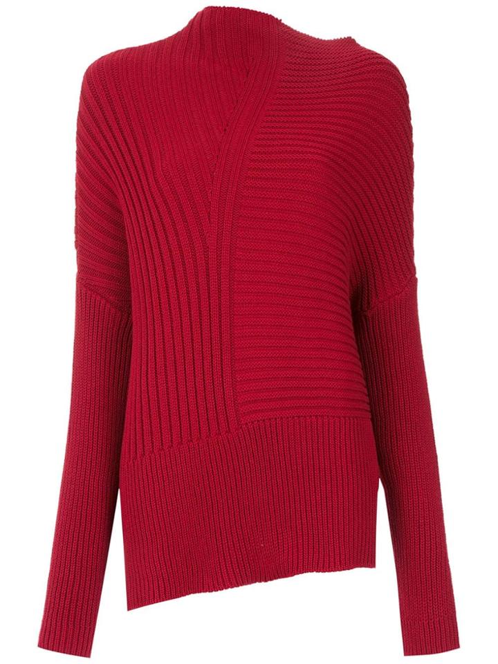 Uma Raquel Davidowicz Silvia Knitted Top - Red