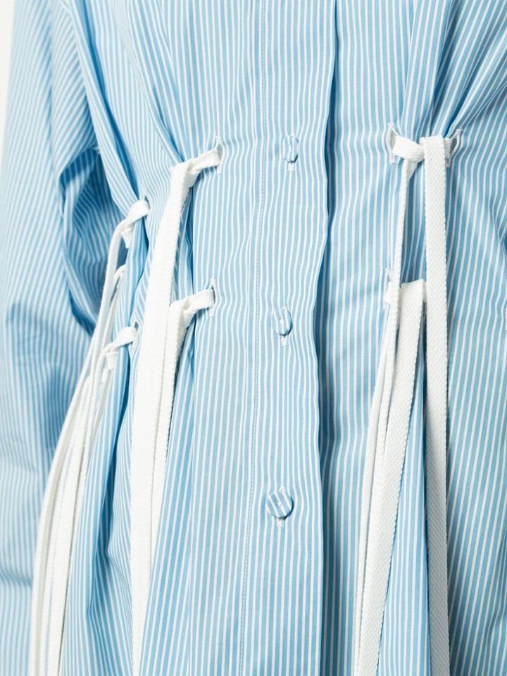 Ports 1961 Tie Laces Detail Shirt - Blue