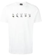 Ps By Paul Smith Dice Print T-shirt, Men's, Size: Xxl, White, Organic Cotton