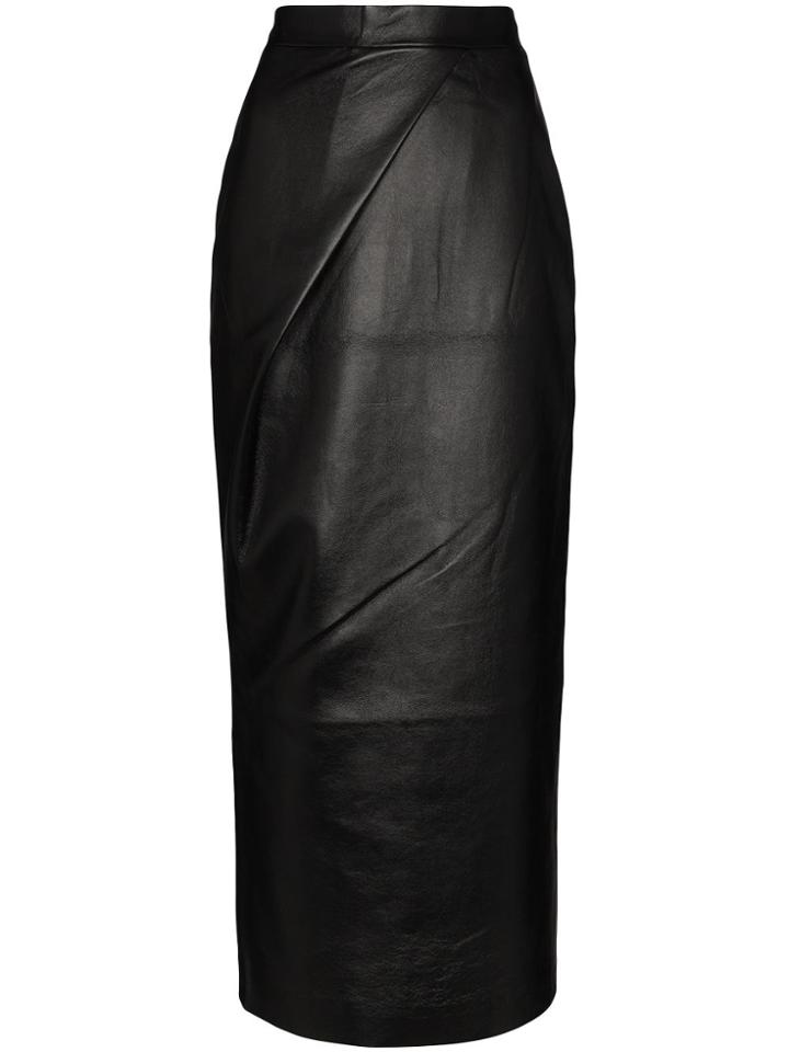 Matériel High-rise Maxi Skirt - Black