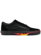 Vans Old School Flame Sneakers - Black