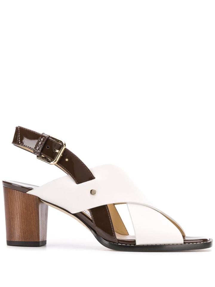 Jimmy Choo Aix 65 Sandals - White