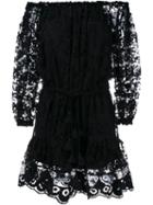 Chloé Off-shoulder Lace Dress