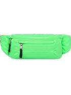 Prada Neon Green Technical Fabric Belt Bag