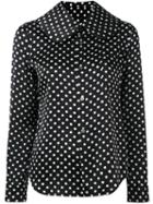 Comme Des Garçons Girl - Polka Dots Shirt - Women - Silk - S, Black, Silk
