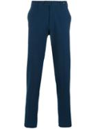 Pt01 Straight-cut Cropped Chinos, Men's, Size: 54, Blue, Cotton/spandex/elastane