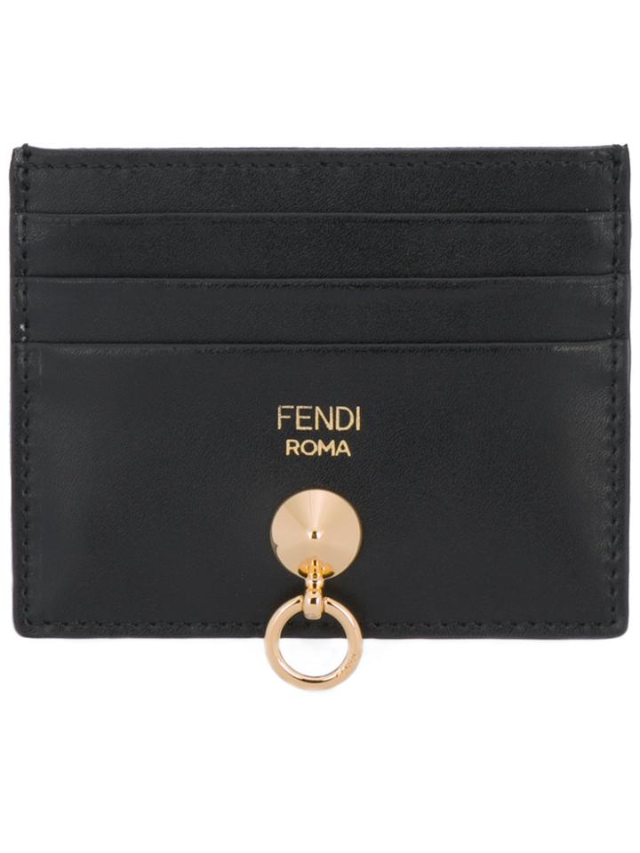 Fendi Branded Cardholder - Black