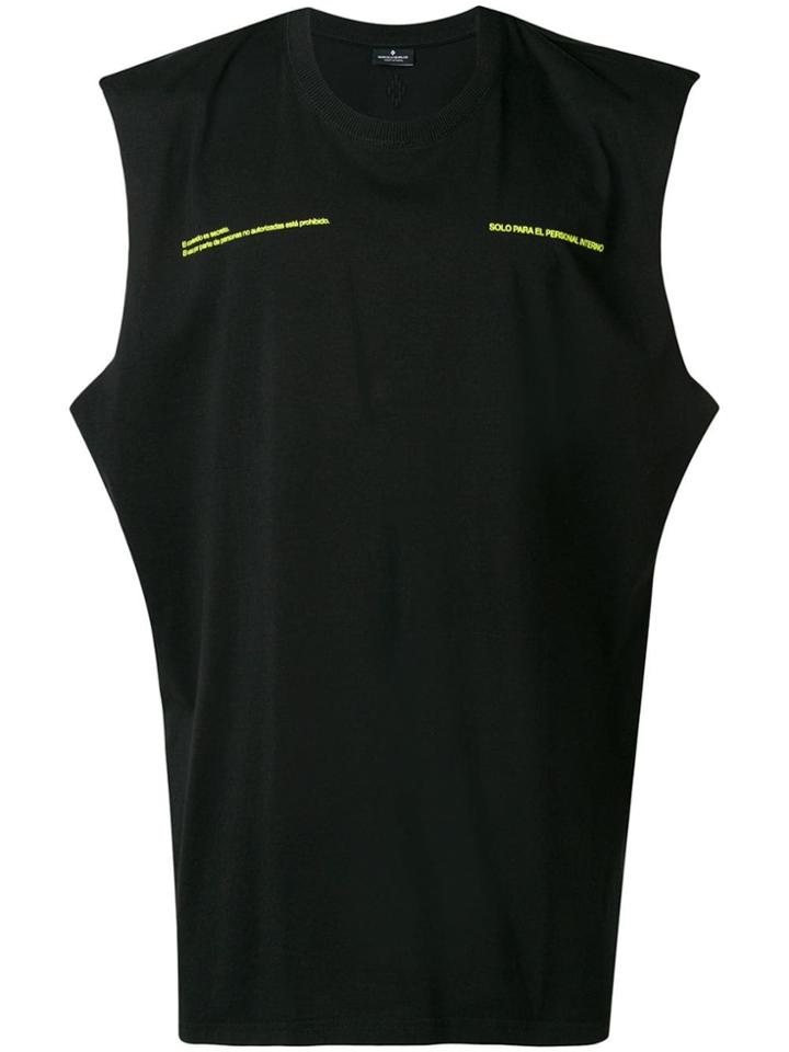 Marcelo Burlon County Of Milan 'deformed Child' Tank Top - Black