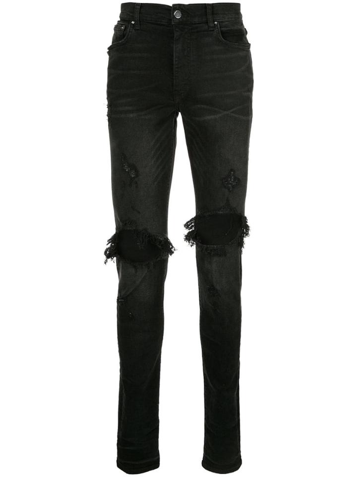 Amiri Thrasher Slim-fit Jeans - Black