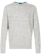 Calvin Klein Structured Knit Jumper - Grey
