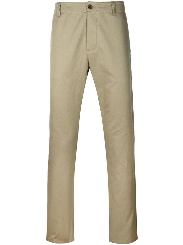 Gucci Slim Fit Chinos - Neutrals