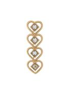 Givenchy Pre-owned Heart-shaped Brooch - Gold