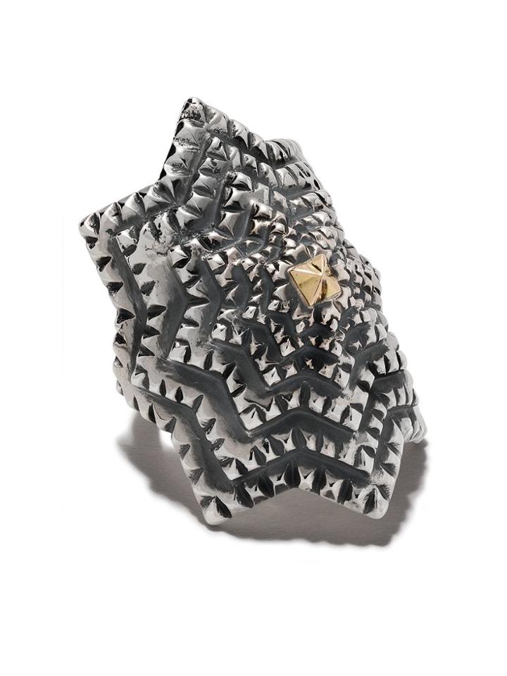 Natural Instinct Flower Element Ring - Silver