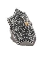 Natural Instinct Flower Element Ring - Silver