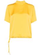 Mira Mikati Pom Pom Detail Top - Yellow