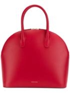 Mansur Gavriel Top Handle Rounded Bag - Red